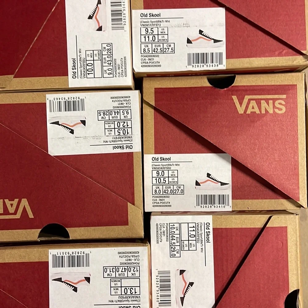 Vans Men’s Old Skool Classic Sport Black/True White Sneakers
